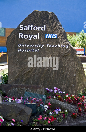 Größere Salford Royal Hospital, Salford, Manchester, Vereinigtes Königreich Stockfoto