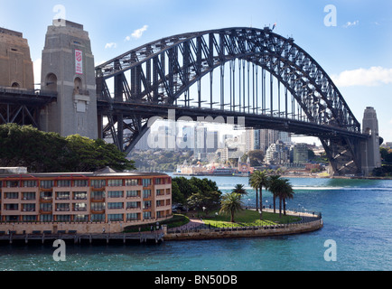 Sydney Harbour Bridge in Sydney Harbour Stockfoto