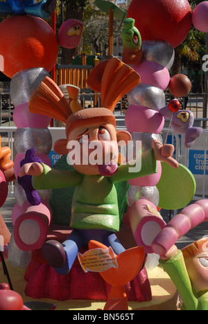 Hogueras de San Juan, Alicante, Provinz Alicante, Valencia, Spanien Stockfoto