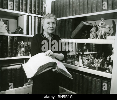 HELEN KELLER (1880-1968) US Taubblinde Autor und politischer Aktivist Stockfoto