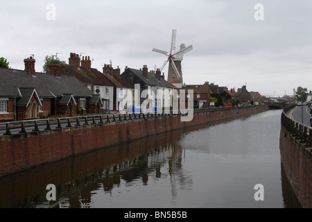 Maud Foster Mill, Boston, Lincs., 05.04.2007. Bild von John Robertson. Stockfoto