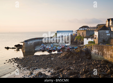 Coverack Hafen, Lizard, Cornwall. England. VEREINIGTES KÖNIGREICH. Stockfoto