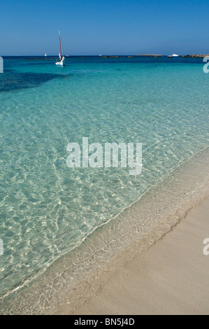 Espalmador Insel, Formentera, Balearen, Spanien Stockfoto