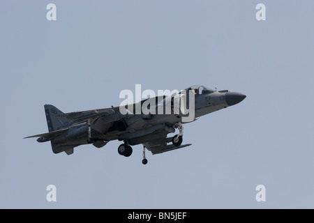 Ein Harrier AV-8 b des US Marine Corps. Stockfoto
