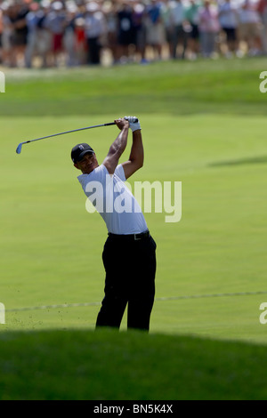 Tiger Woods auf der 2010-AT&T-nationaler Wettbewerb Stockfoto