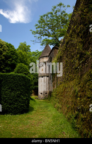 Chateau de Losse, Dordogne, Frankreich. Stockfoto