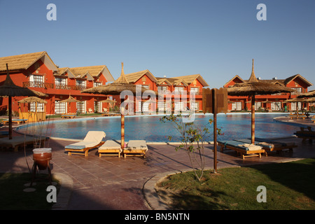 Jungle Aqua Park Hotel Hurghada Ägypten Stockfoto