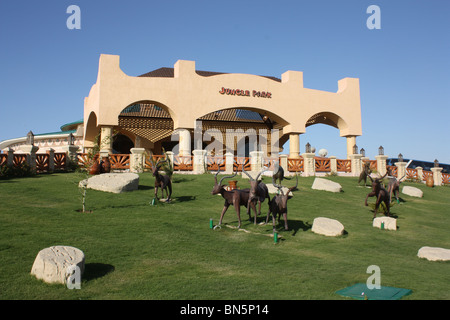 Jungle Aqua Park Hotel Hurghada Ägypten Stockfoto