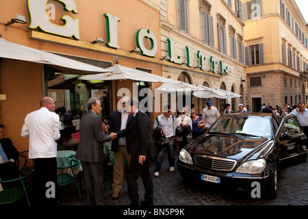 Die berühmten Giolitti Gelateria, Rom, Italien Stockfoto