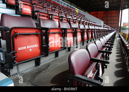Swindon Town Football Club Stadion The County Ground Stockfoto