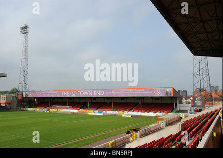 Swindon Town Football Club Stadion The County Ground Stockfoto