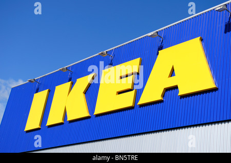 IKEA Einrichtungshaus. Stockfoto