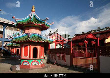 Hock Leong Tieng Tempel in Kapit, Sarawak, malaysia Stockfoto