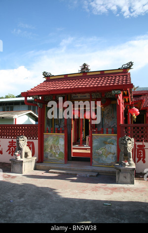 Hock Leong Tieng Tempel in Kapit, Sarawak, malaysia Stockfoto