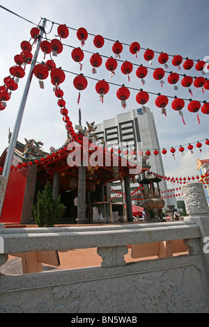 Tua Pek Kong Tempel in Kuching, Sarawak, Malaysia Stockfoto