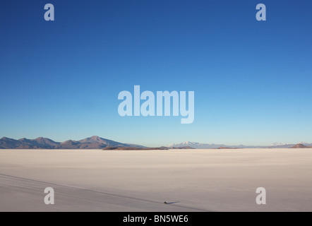 Der Salzsee Salar de Uyuni in Bolivien Stockfoto