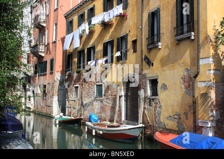 Kanal in Venedig, Italien Stockfoto