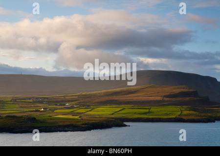 Dramatische Küstenlandschaft in der Nähe von Portmagee, Co Kerry, Irland Stockfoto