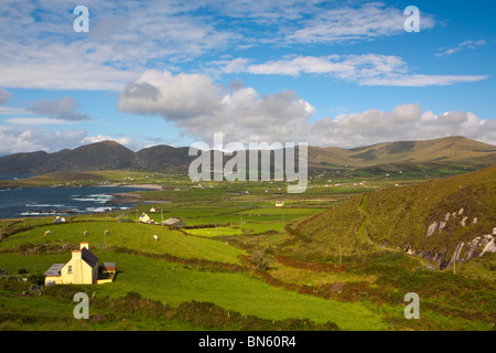 Dramatische Küstenlandschaft, Beara Halbinsel, Co. Cork & Co. Kerry, Irland Stockfoto