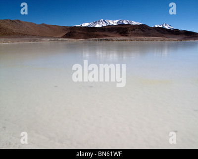 Laguna Onda in der südlichen Hochebene in der Nähe der Salar de Uyuni in Bolivien Stockfoto