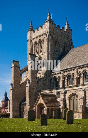 St. Hilda Kirche ließ Landzunge, Hartlepool, England Stockfoto