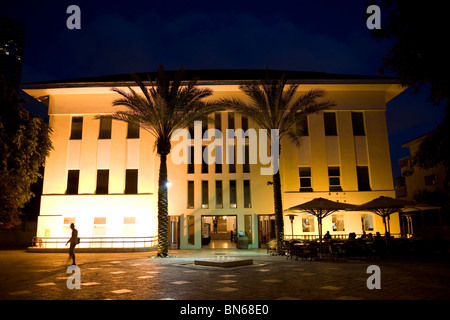 Susan Delal Hall - Kulturzentrum in Neve Tzedek Bereich, Tel Aviv Stockfoto