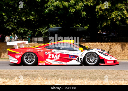 1997, McLaren-BMW F1 GTR Longtail beim Festival of Speed in Goodwood, 2010 Stockfoto