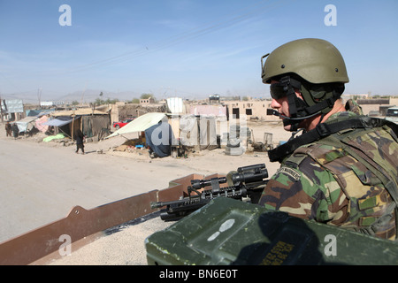 Niederländische Truppen in Uruzgan, Afghanistan Stockfoto