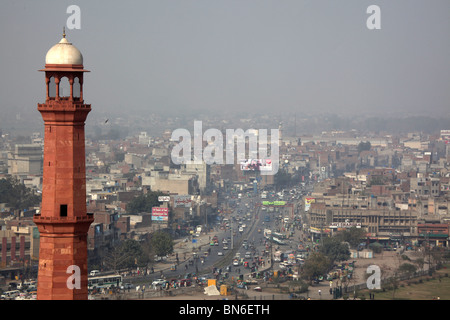 Badshahi-Moschee in Lahore, Pakistan Stockfoto