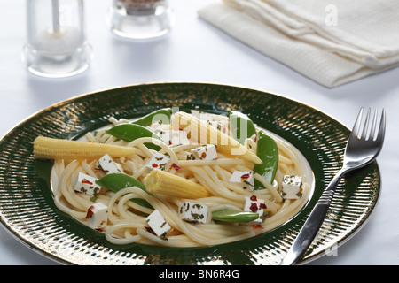 La Pasta Makkaroni Stockfoto