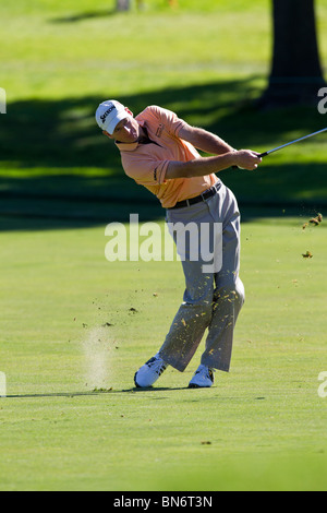 Jim Furyk auf 2010 AT&T nationaler Wettbewerb Stockfoto