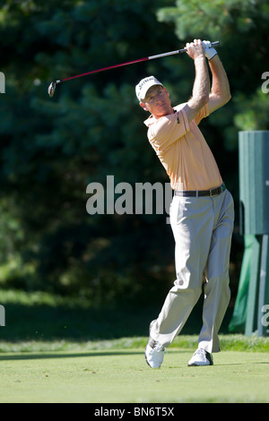 Jim Furyk auf 2010 AT&T nationaler Wettbewerb Stockfoto