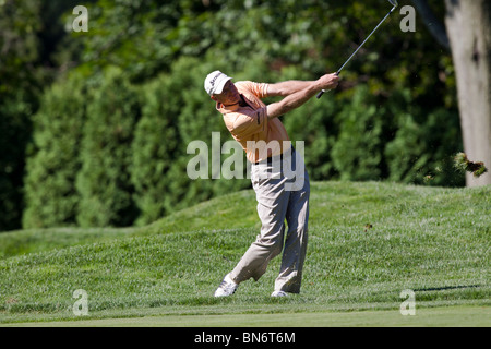 Jim Furyk auf 2010 AT&T nationaler Wettbewerb Stockfoto