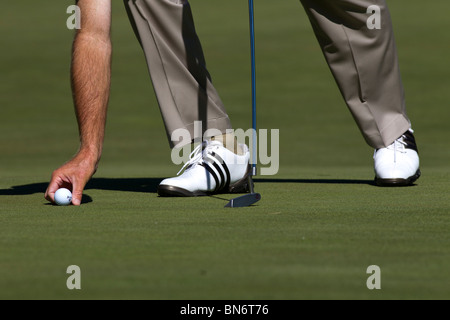 Jim Furyk auf 2010 AT&T nationaler Wettbewerb Stockfoto