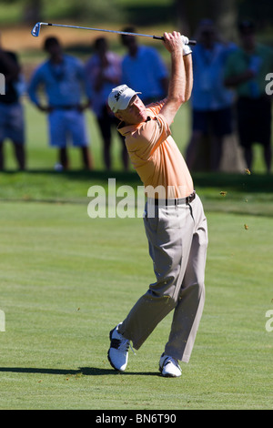 Jim Furyk auf 2010 AT&T nationaler Wettbewerb Stockfoto