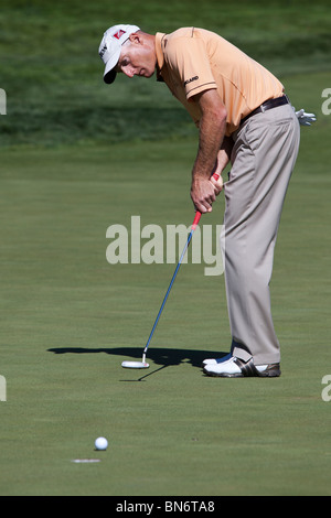 Jim Furyk auf 2010 AT&T nationaler Wettbewerb Stockfoto