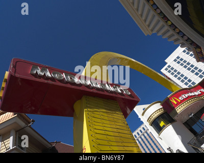 McDonalds auf dem Strip in Las Vegas, Nevada, USA. Stockfoto