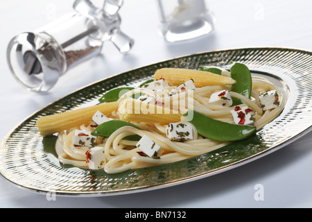 La Pasta Makkaroni Stockfoto