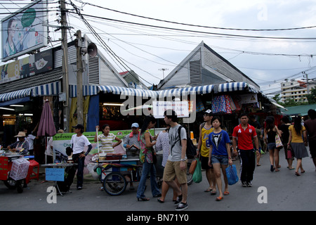 Der Wochenendmarkt Chatuchak, Bangkok, Thailand Stockfoto