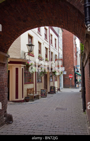 Ludlow Kirche Inn Stockfoto