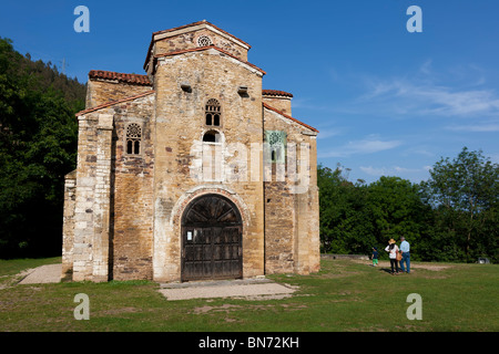 San Miguel de Lillo, Oviedo, Asturien, Spanien Stockfoto