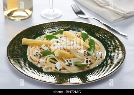 La Pasta Makkaroni Stockfoto