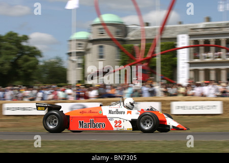 Alfa Romeo F1-Auto auf dem Goodwood Festival of Speed 2010. Stockfoto