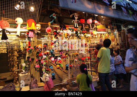 Fancy Doll Shop, Wochenendmarkt Chatuchak, Bangkok, Thailand Stockfoto