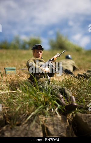 Aktion Mensch (GI Joe) Soldat Spielzeug Stockfoto