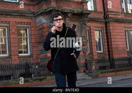 NOWHERE BOY (2009) AARON JOHNSON SAM TAYLOR-WOOD (DIR) Stockfoto