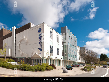 Außenbereich des Leuchtturms, Poole Kunstzentrum Stockfoto