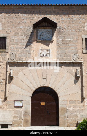 Avila, Provinz Ávila, Spanien. 15. Jahrhundert Kloster Encarnación, wo St. Teresa seit mehreren Jahrzehnten lebte. Stockfoto