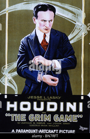 DAS GRIMMIGE SPIEL (1919) HARRY HOUDINI IRVIN WILLAT (DIR) Stockfoto