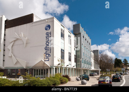 Leuchtturm Poole Kunstzentrum Stockfoto